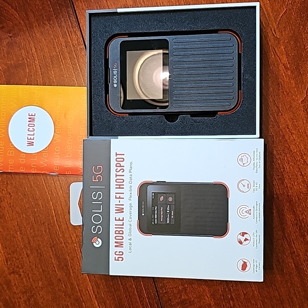 Simo Solis 5G Wi-Fi Hotspot Excellent Condition